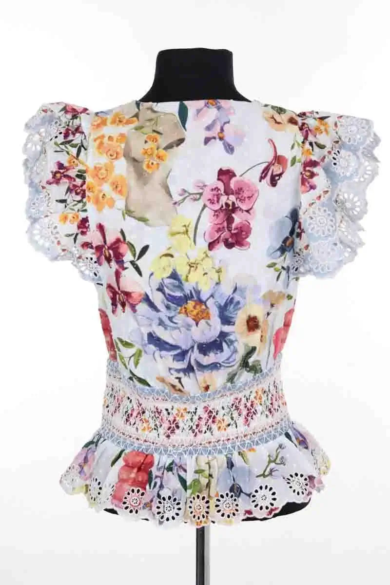 Blouse Farm Rio Multicolore en Coton