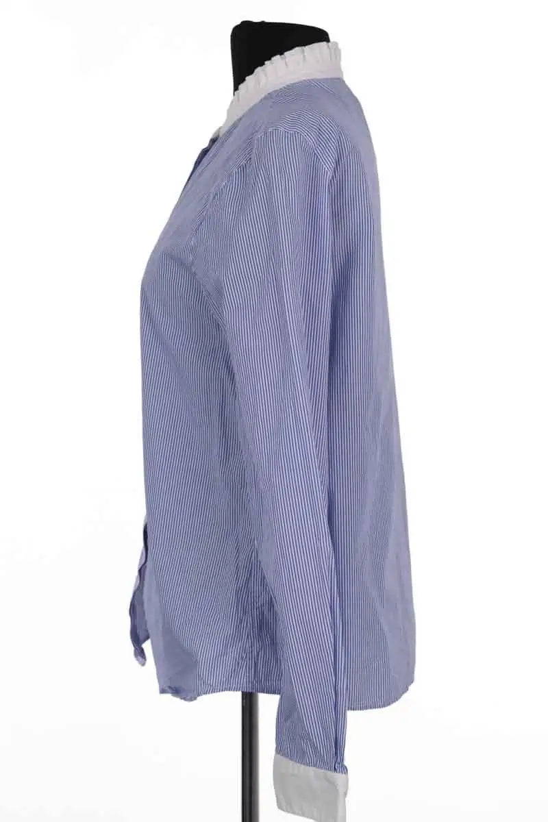 Blouse Figaret Bleu en Coton