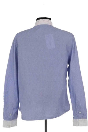 Blouse Figaret Bleu en Coton