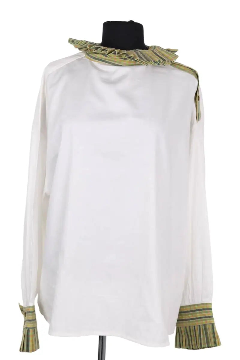 Blouse Fishclub Blanc en Coton, taille TU - Seconde Main