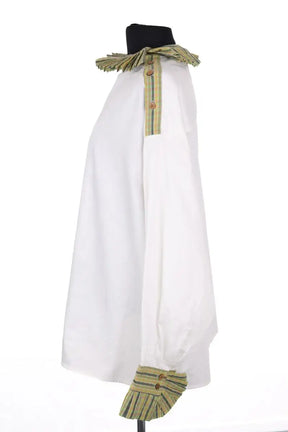 Blouse Fishclub Blanc en Coton