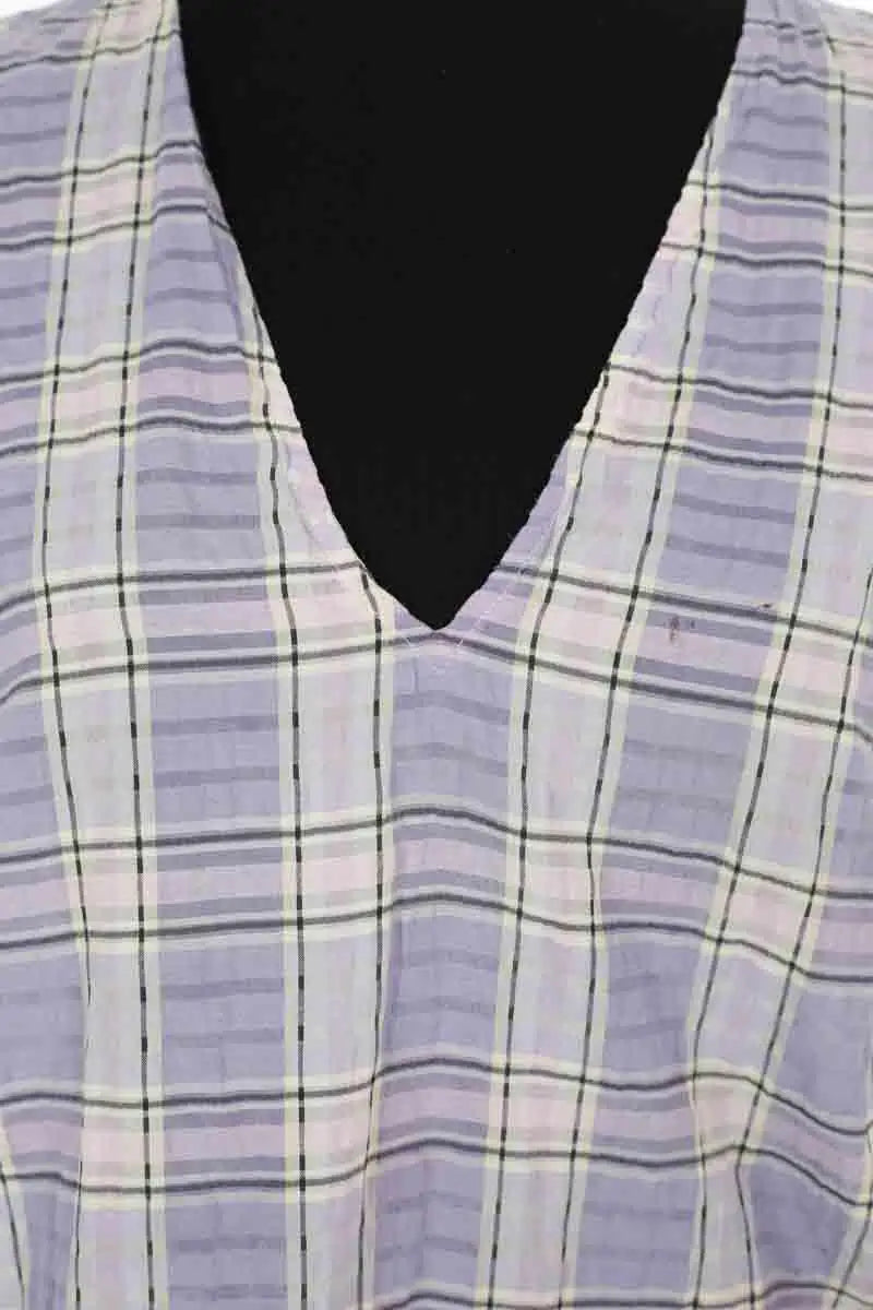 Blouse Ganni Violet en Coton
