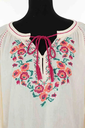 Blouse Gerard Darel Beige en Coton