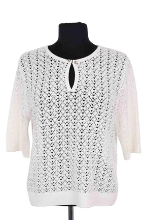 Blouse Gerard Darel Blanc en Coton, taille M - Seconde Main