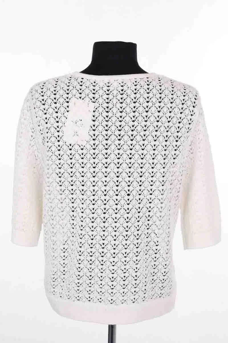 Blouse Gerard Darel Blanc en Coton