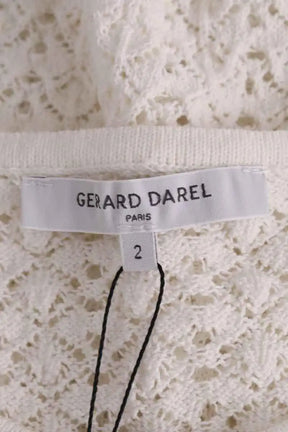Blouse Gerard Darel Blanc en Coton