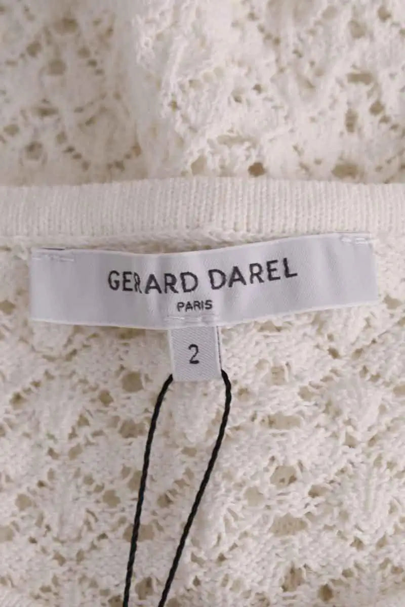 Blouse Gerard Darel Blanc en Coton
