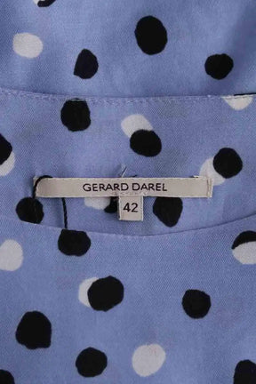 Blouse Gerard Darel Bleu en Coton