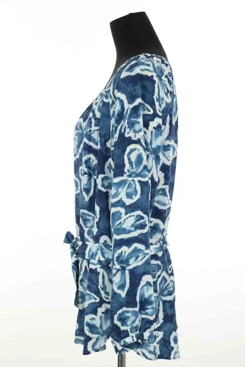 Blouse Gerard Darel Bleu en Soie