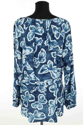 Blouse Gerard Darel Bleu en Soie