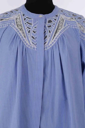 Blouse Gerard Darel Bleu en Synthétique