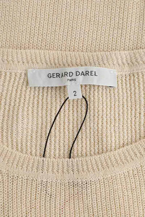 Blouse Gerard Darel Ecru en Viscose