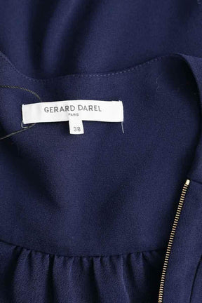 Blouse Gerard Darel Marine en Polyester