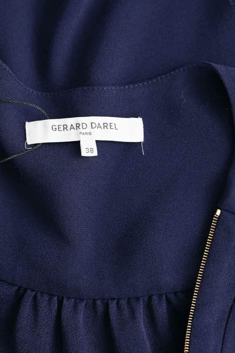 Blouse Gerard Darel Marine en Polyester