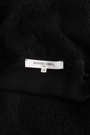 Blouse Gerard Darel Noir en Soie