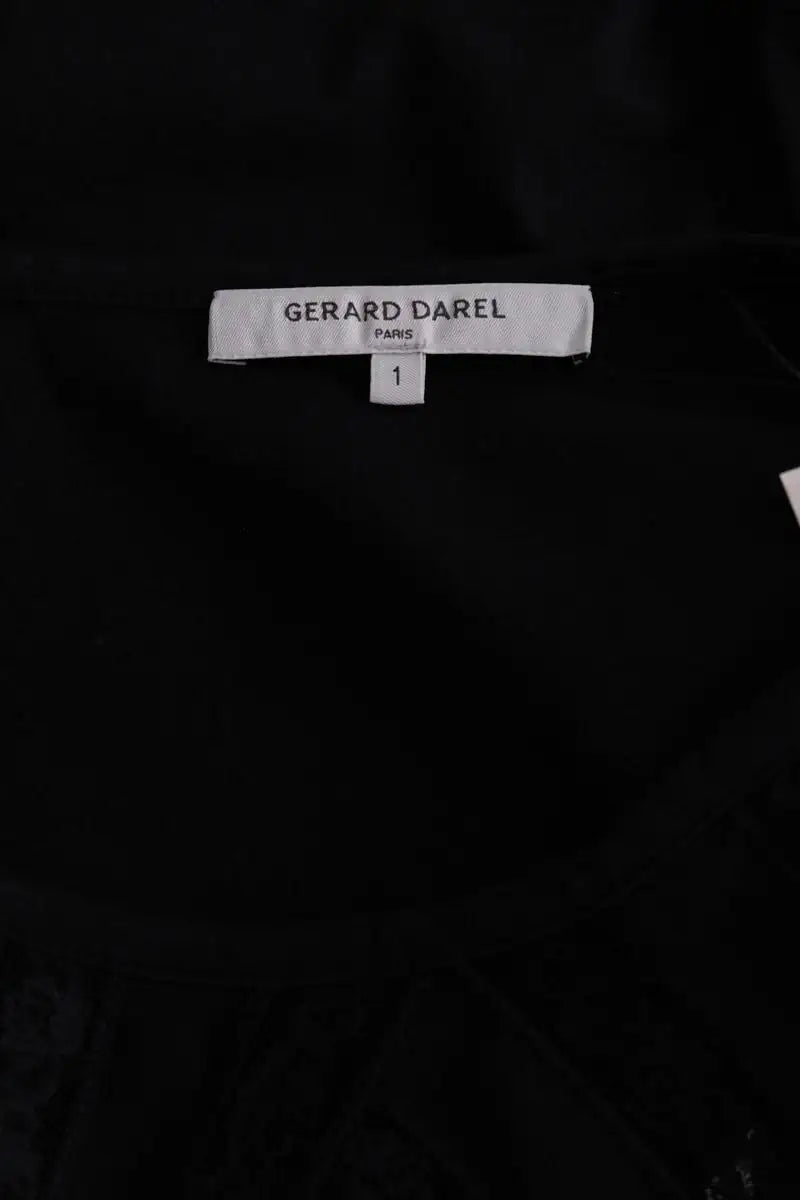 Blouse Gerard Darel Noir en Viscose