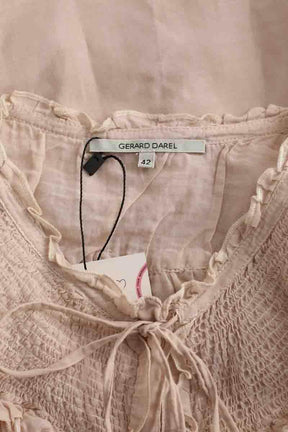Blouse Gerard Darel Rose en Coton