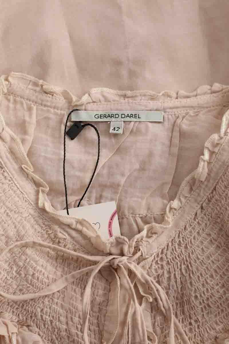 Blouse Gerard Darel Rose en Coton