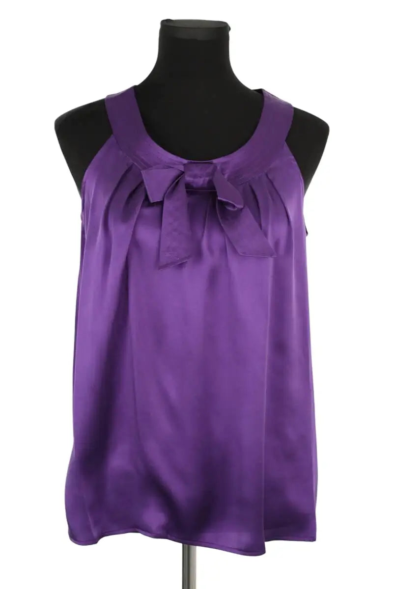 Blouse Gerard Darel Violet en Soie, taille M - Seconde Main