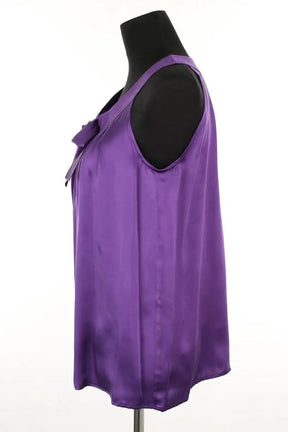 Blouse Gerard Darel Violet en Soie