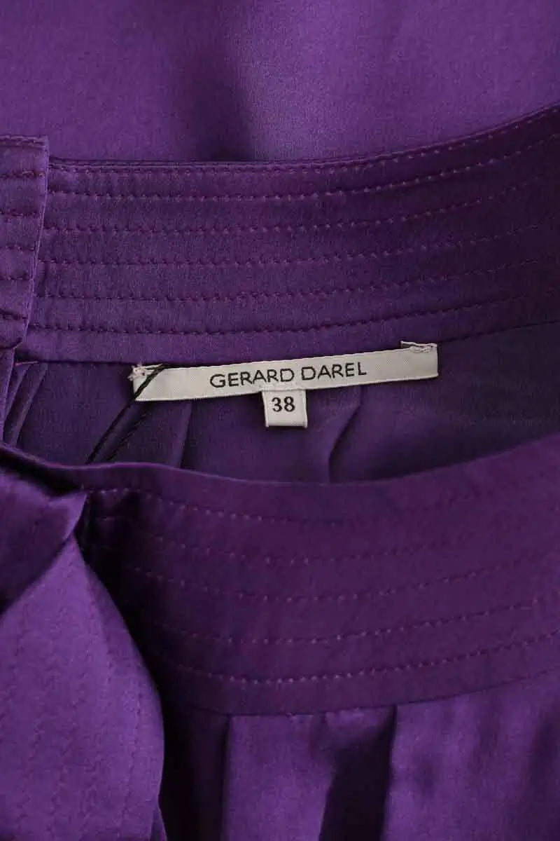 Blouse Gerard Darel Violet en Soie