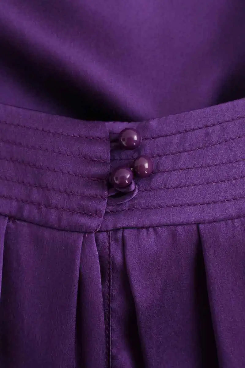 Blouse Gerard Darel Violet en Soie