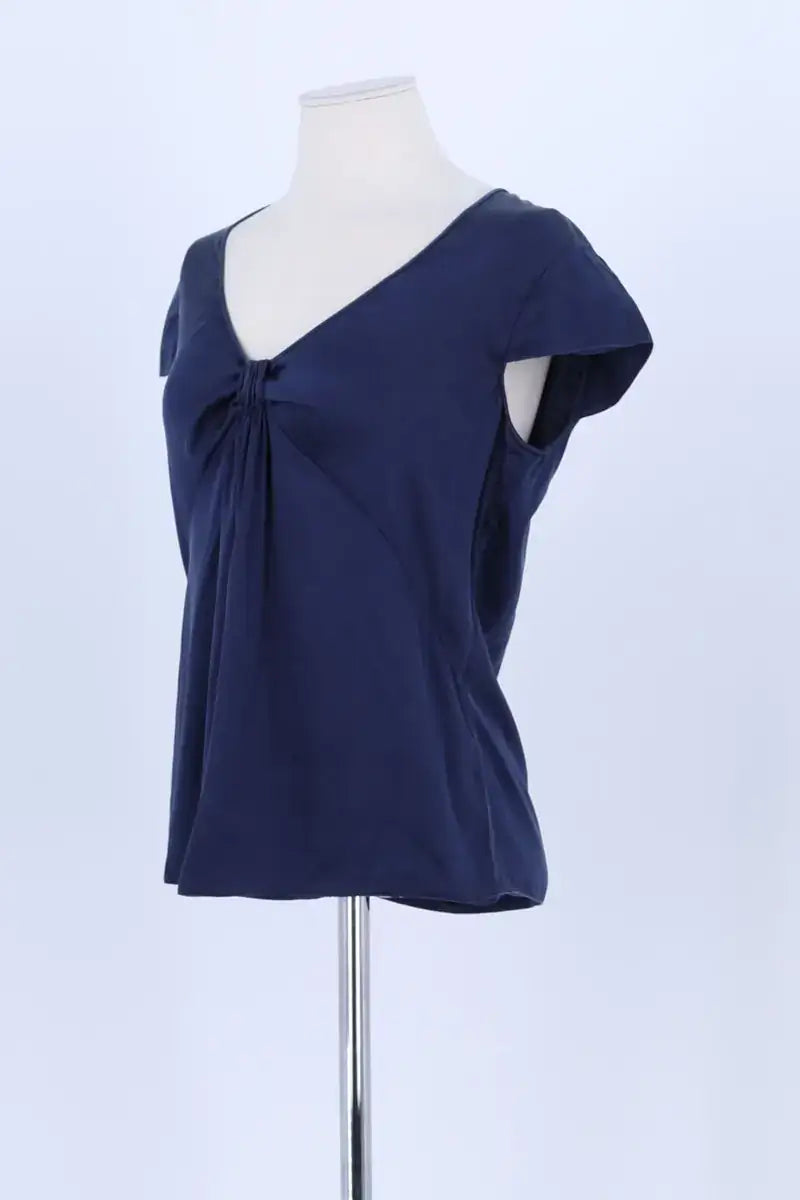 Blouse Giorgio Armani Bleu en Soie