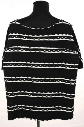 Blouse Hache Noir en Coton