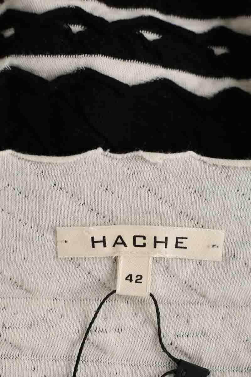 Blouse Hache Noir en Coton