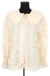 Blouse Heimstone Beige en Polyester, taille M - Seconde Main