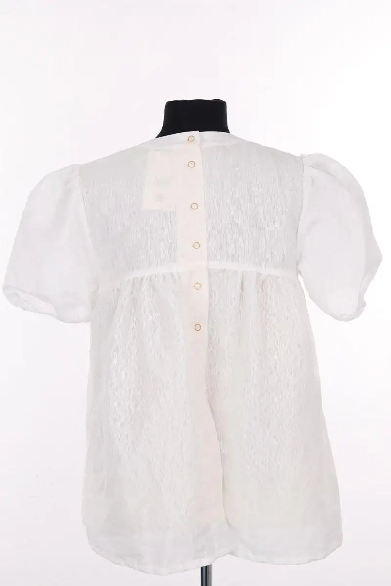 Blouse Heimstone Ecru en Synthétique