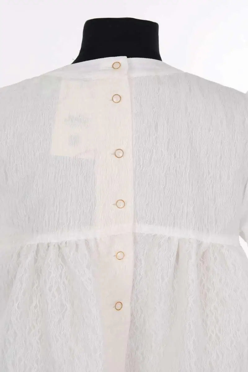 Blouse Heimstone Ecru en Synthétique