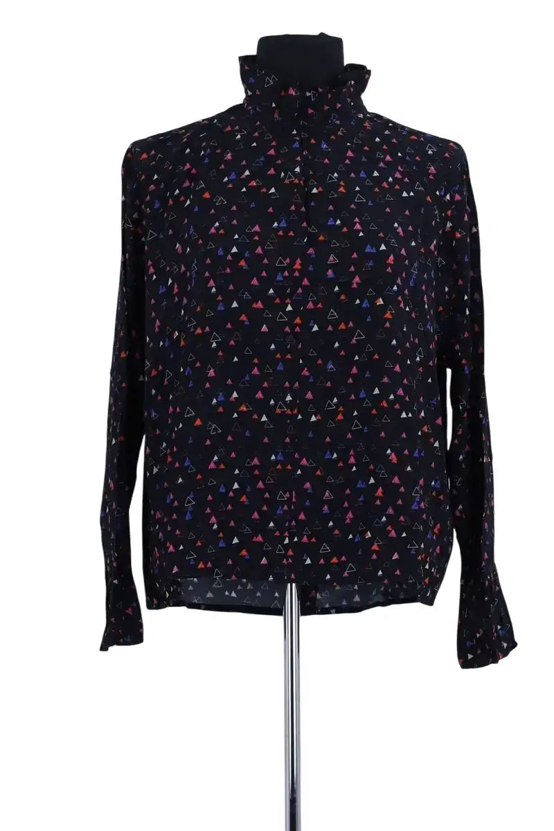 Blouse Heimstone Noir en Viscose, taille M - Seconde Main