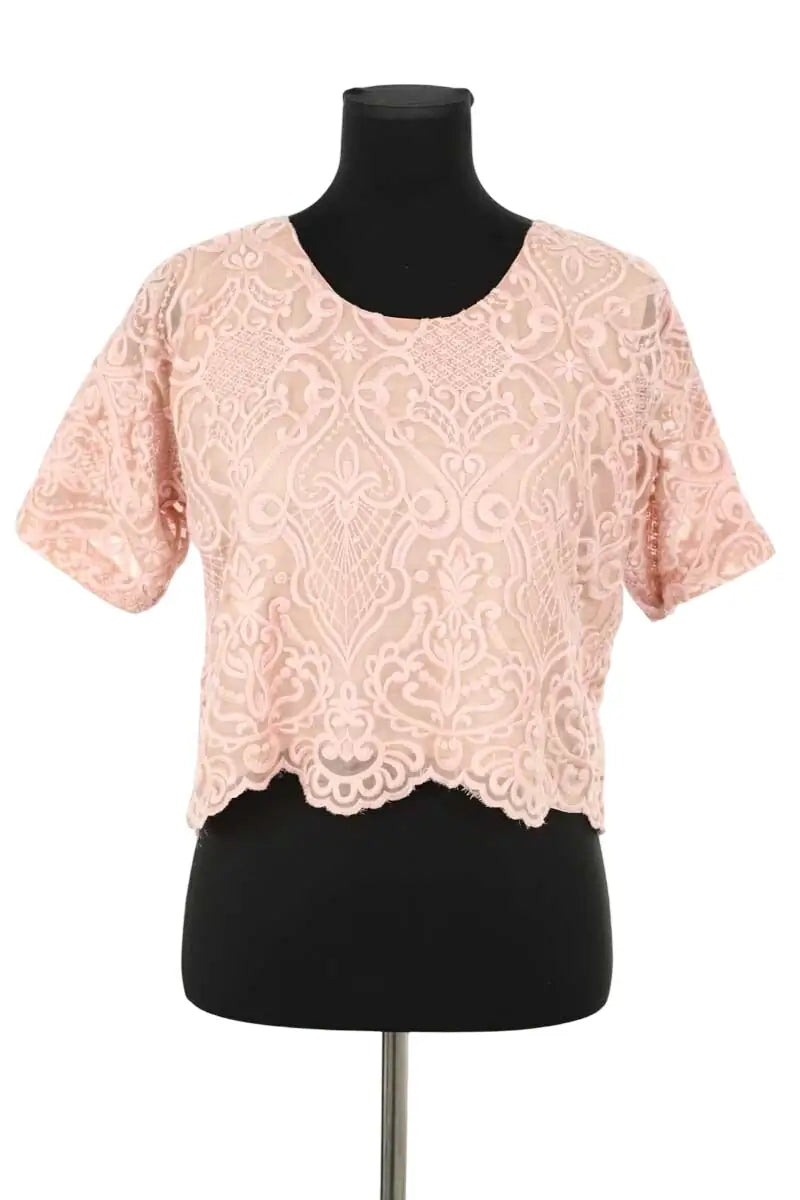 Blouse Heimstone Rose en Polyester, taille M - Seconde Main