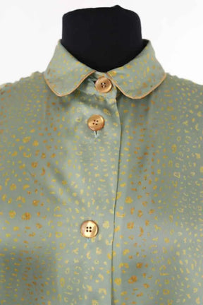 Blouse Heimstone Turquoise en Synthétique