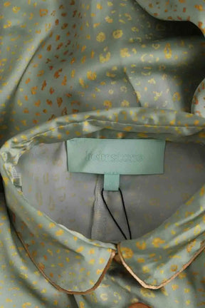 Blouse Heimstone Turquoise en Synthétique