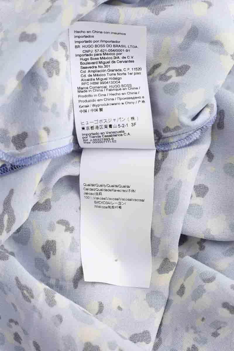 Blouse Hugo Boss Bleu en Viscose