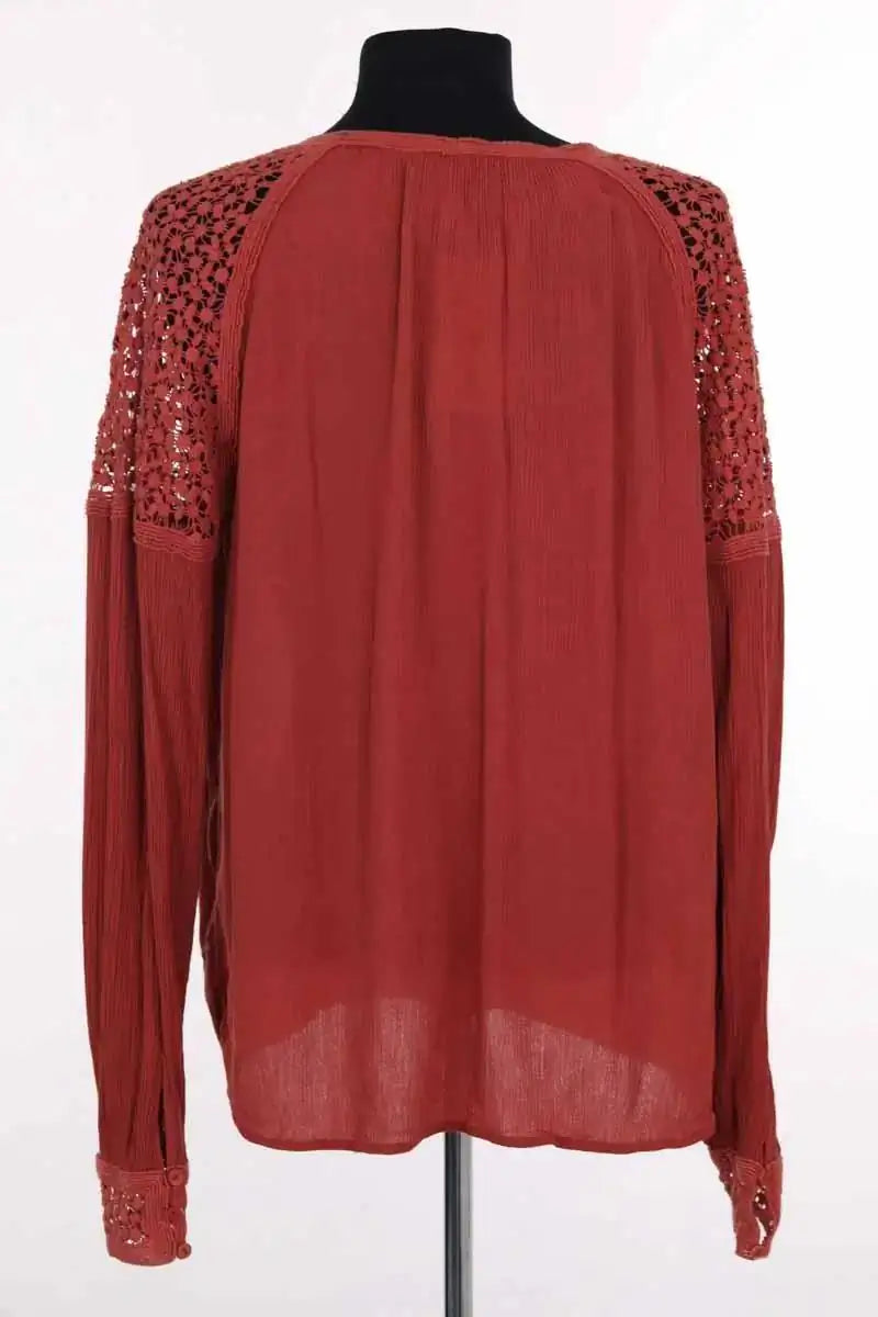 Blouse Idano Kolya Rouge en Viscose