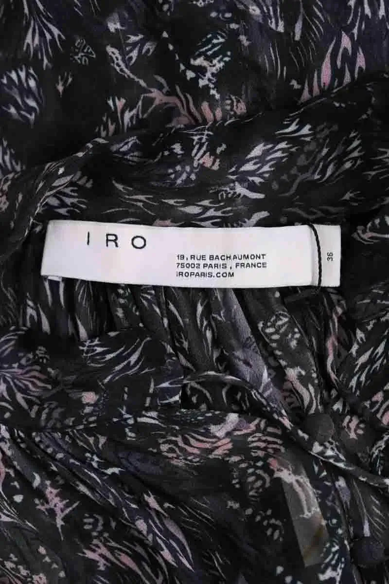 Blouse Iro Anthracite en Viscose