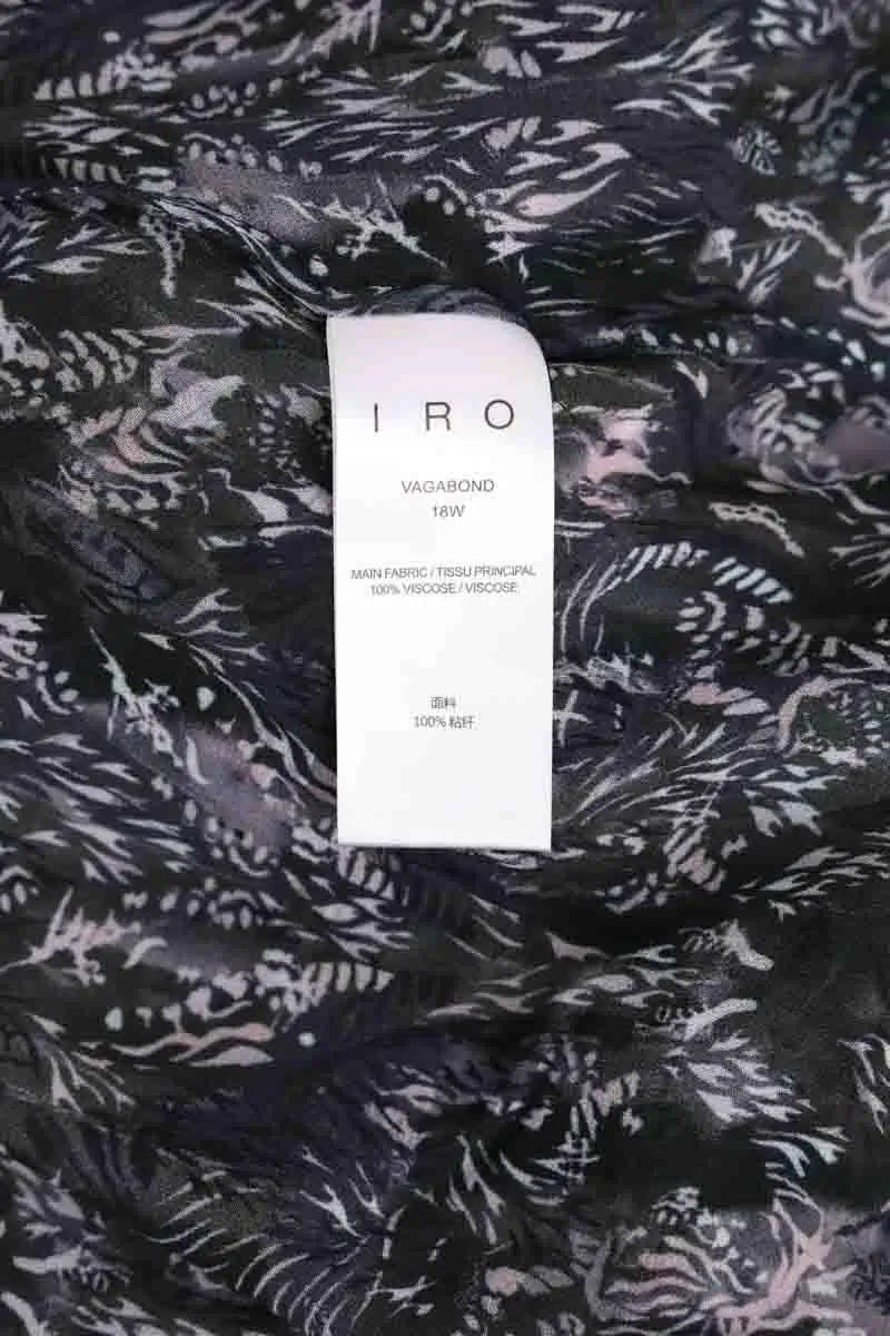 Blouse Iro Anthracite en Viscose