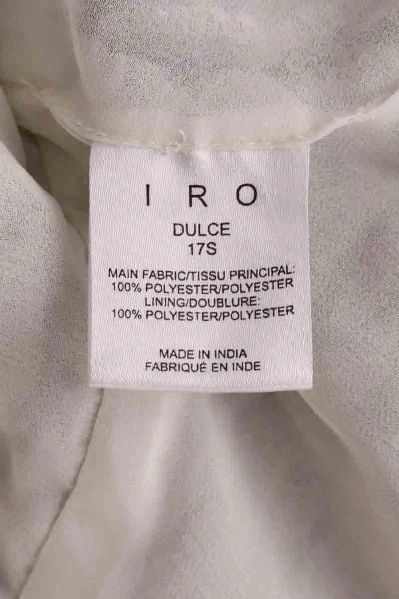 Blouse Iro Dulce Argent en Paillettes