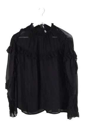 Blouse Iro Noir en Viscose, taille M - Seconde Main