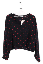 Blouse Iro Noir en Viscose, taille S - Seconde Main
