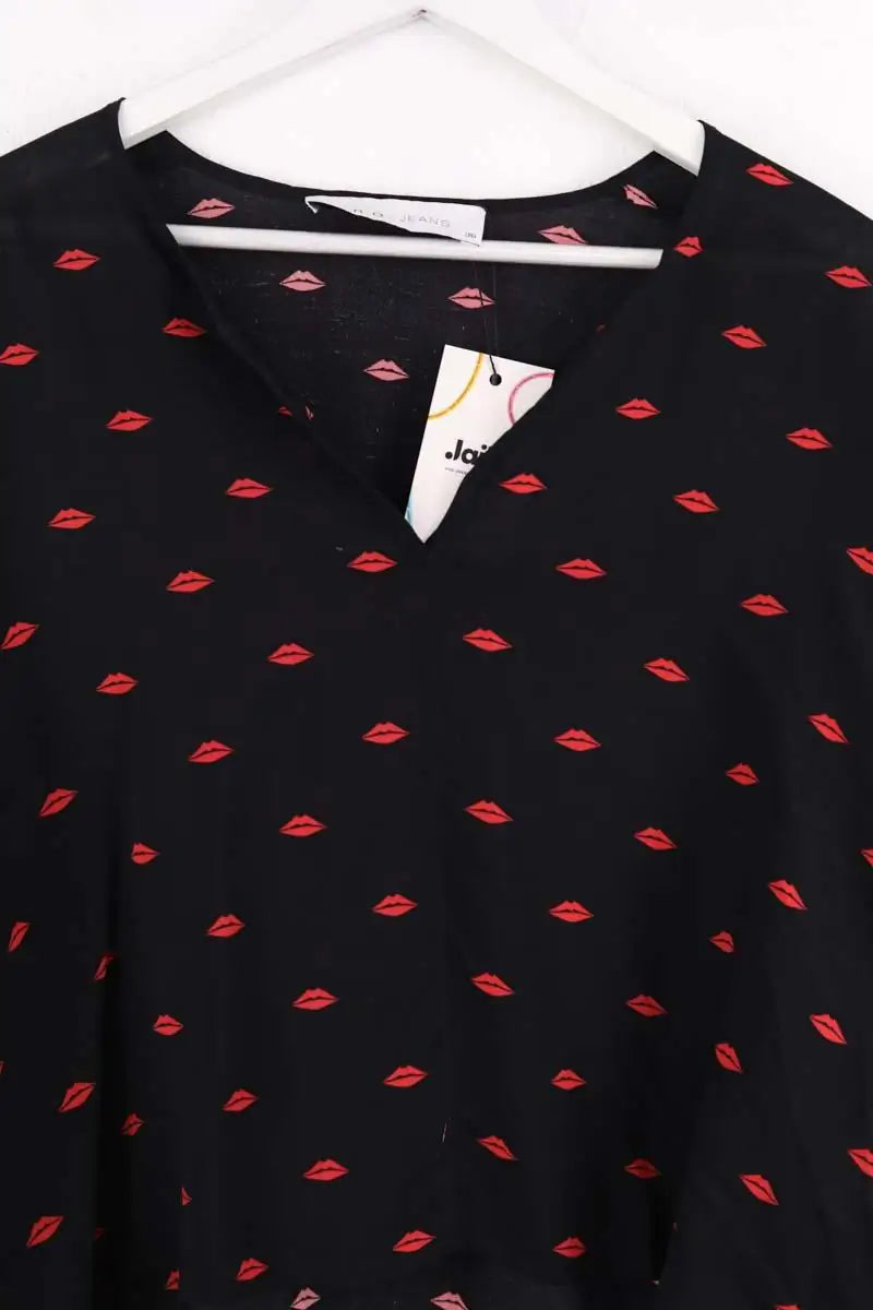 Blouse Iro Noir en Viscose