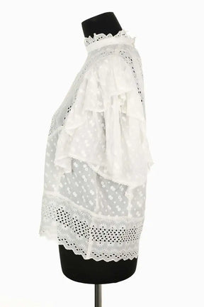 Blouse Isabel Marant Étoile Blanc en Coton