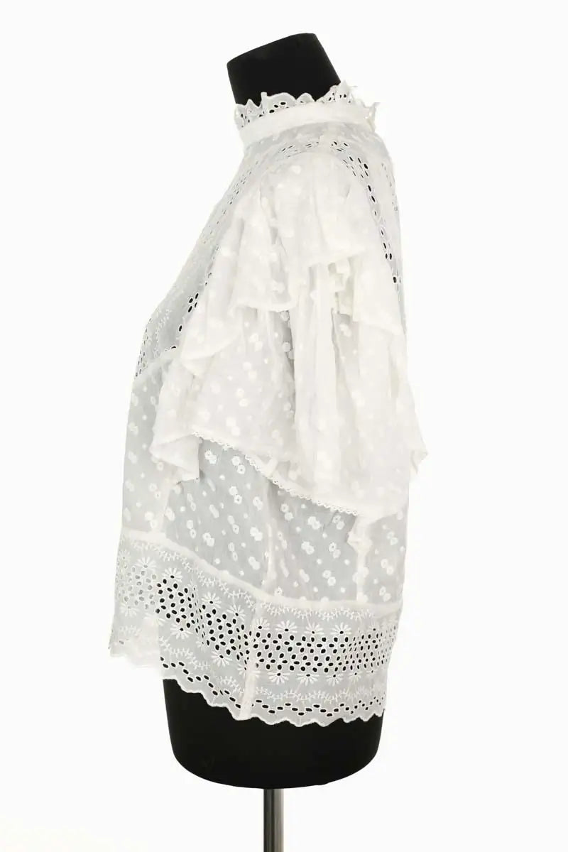 Blouse Isabel Marant Étoile Blanc en Coton