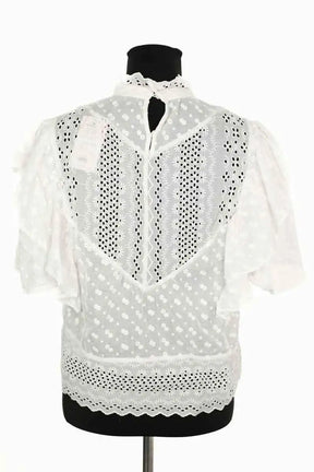Blouse Isabel Marant Étoile Blanc en Coton