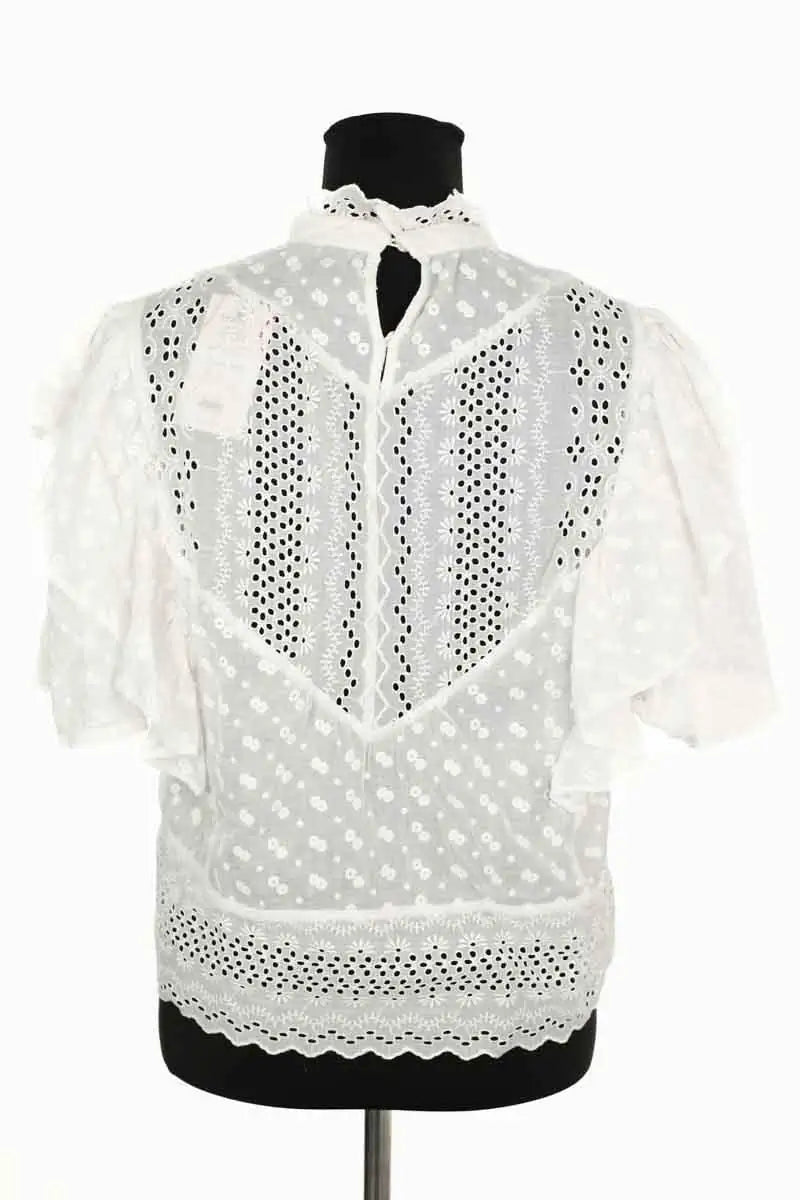 Blouse Isabel Marant Étoile Blanc en Coton