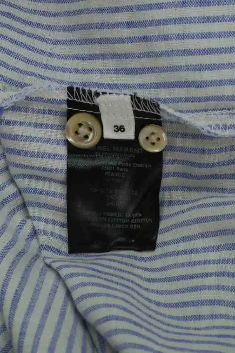 Blouse Isabel Marant Étoile Bleu en Coton
