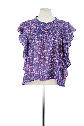 Blouse Isabel Marant Étoile Bleu en Coton, taille XS - Seconde Main